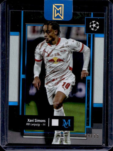 Xavi Simons 2024 Topps Museum Sapphire /75