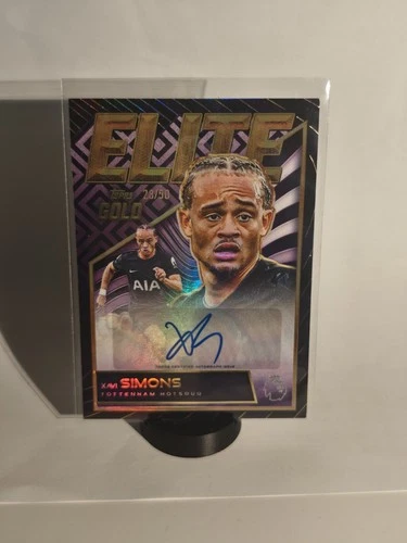 Xavi Simons 2025 Topps Premier League /50