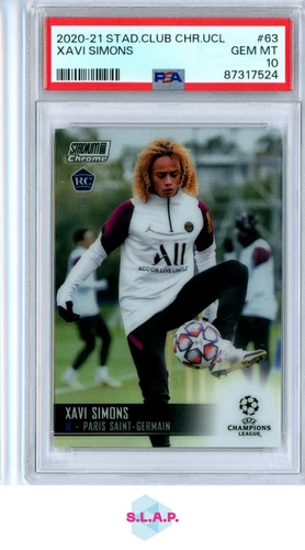 Xavi Simons 2020 Topps Stadium Club Chrome