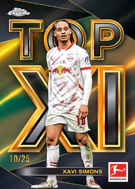 Xavi Simons 2024 Topps Now Bundesliga English