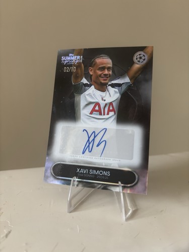 Xavi Simons 2025 Topps UCC /10
