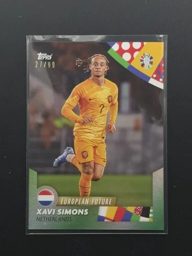 Xavi Simons 2024 Topps UEFA EURO 2024 /99