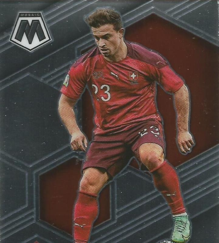 Xherdan Shaqiri 2021 Panini Mosaic Road to FIFA World Cup