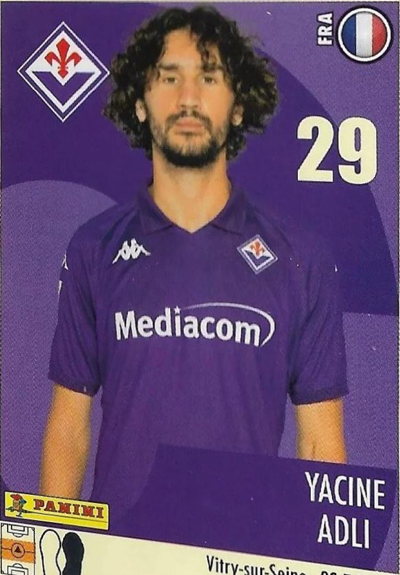 Yacine Adli 2024 Panini Calciatori Stickers