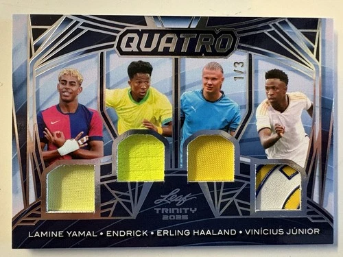 Yamal, Endrick, Haaland, Junior 2025 Leaf Trinity 1/3