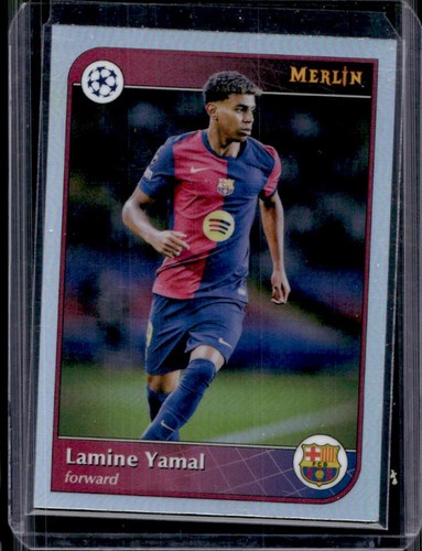 Yamal 2024 Topps Merlin Chrome Refractor #19