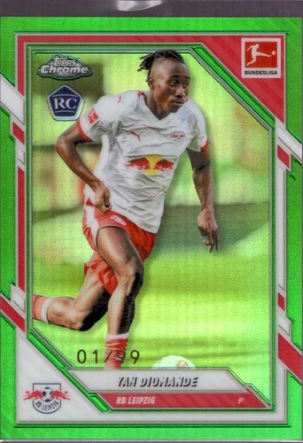 Yan Diomandé 2025 Topps Chrome Green /99