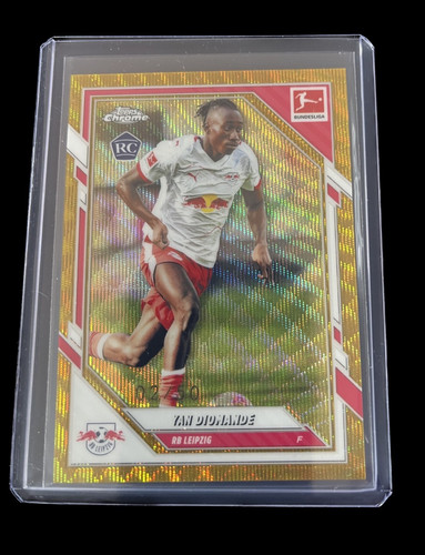 Yan Diomande 2025 Topps Bundesliga Chrome /50