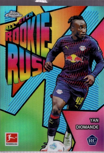 Yan Diomande 2025 Topps Chrome All-Etch
