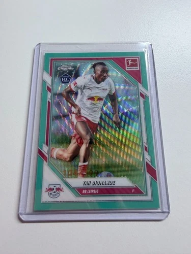 Yan Diomande 2025 Topps Chrome Bundesliga Refractor /199