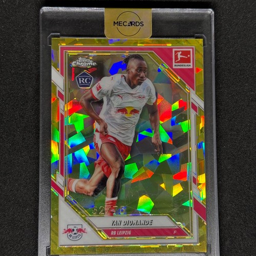 Yan Diomande 2025 Topps Chrome Sapphire /75