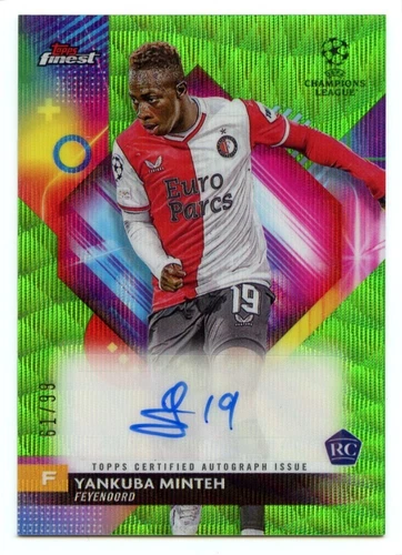 Yankuba Minteh 2024 Topps Finest /99