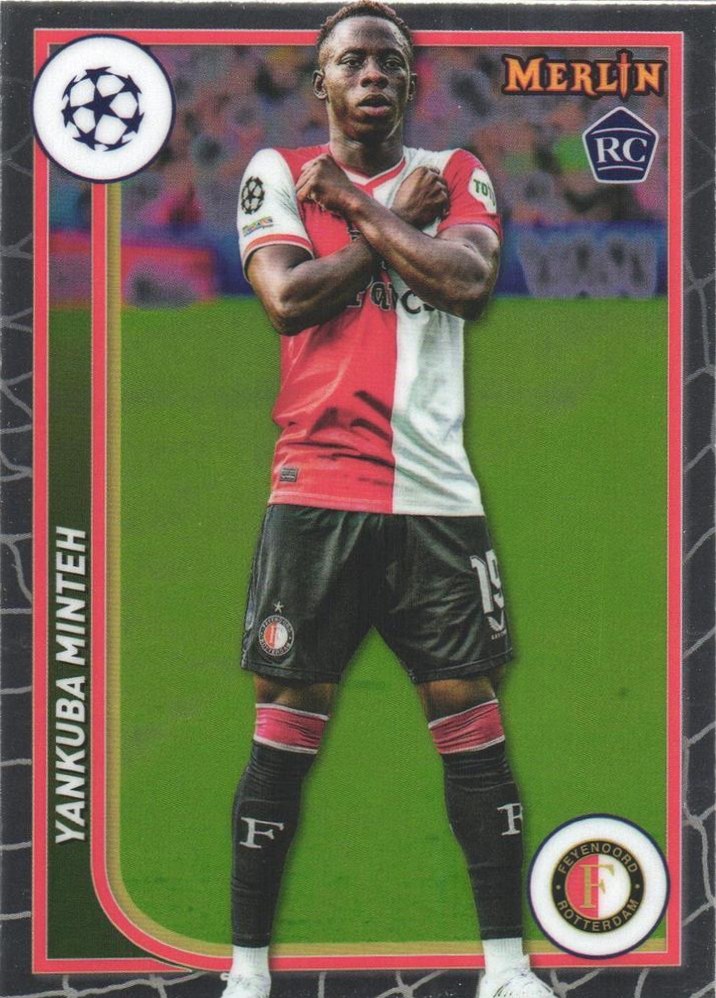 Yankuba Minteh 2023 Topps Merlin UEFA Club Competitions
