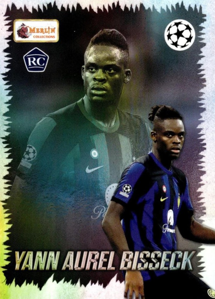 Yann Aurel Bisseck 2023 Topps Merlin Heritage UEFA Club Competitions