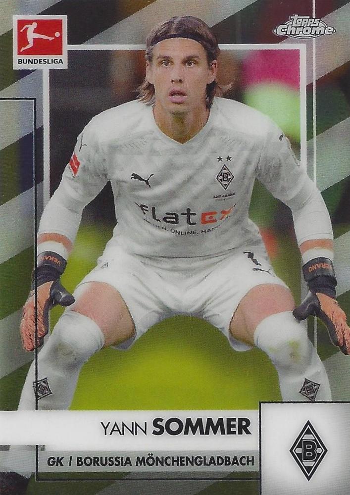 Yann Sommer 2020 Topps Chrome Bundesliga 77