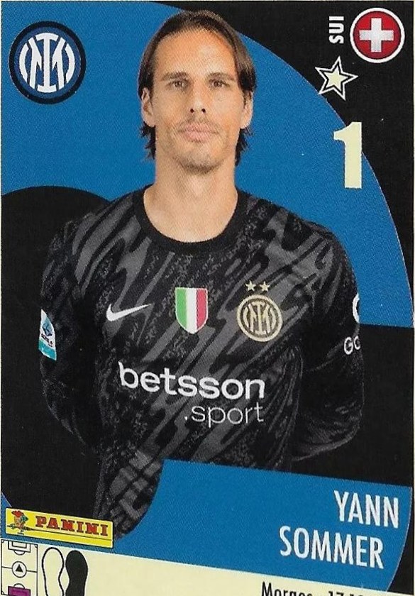 Yann Sommer 2024 Panini Calciatori Stickers