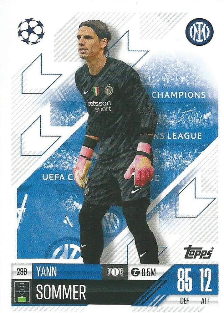 Yann Sommer 2024 Topps Match Attax UEFA Club Competitions