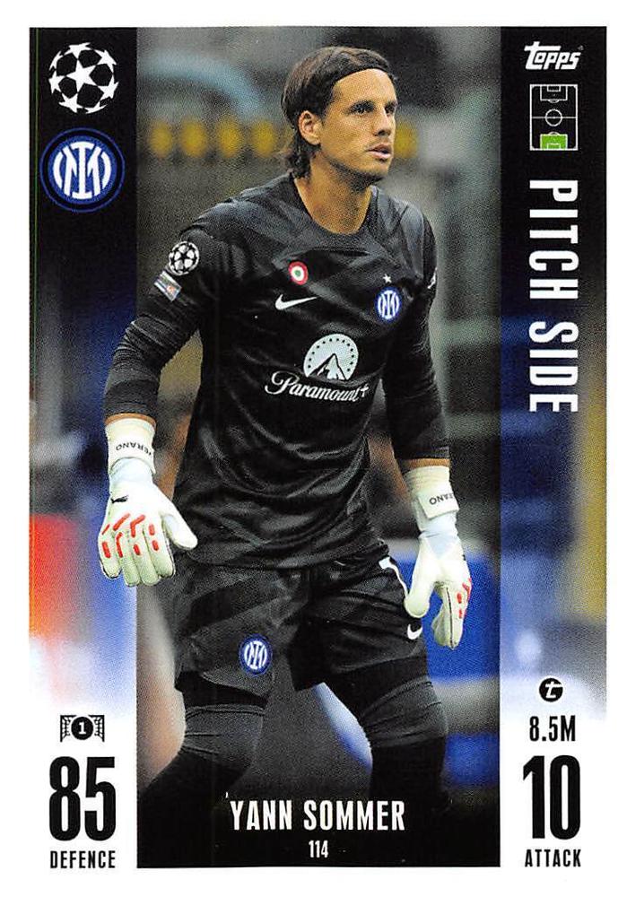 Yann Sommer 2023 Topps Match Attax UEFA Club Competitions Extra
