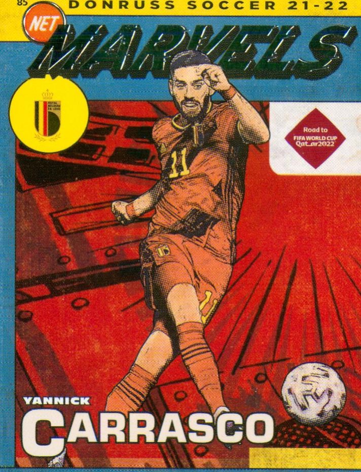 Yannick Carrasco 2021 Panini Donruss Soccer 4