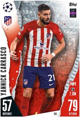 Yannick Carrasco 2023 Topps Match Attax UEFA Club Competitions