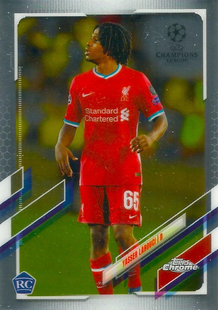Yasser Larouci 2020 Topps Chrome UCC 91