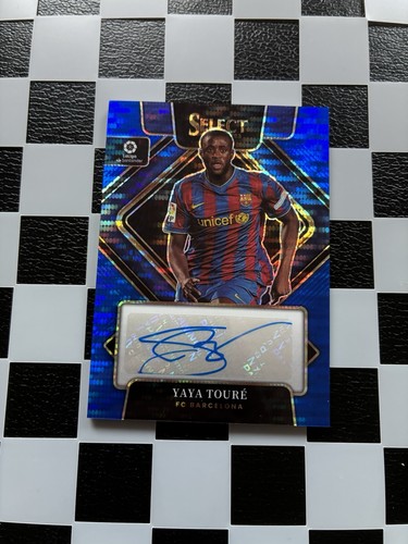 Yaya Toure 2023 Panini Select Blue Pulsar