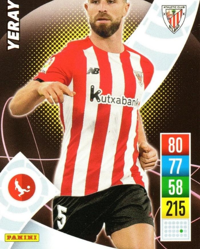Yeray 2021 Panini Adrenalyn XL La Liga