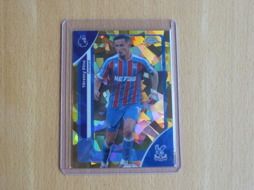 Yeremy Pino 2025 Topps Chrome Premier League Sapphire /50