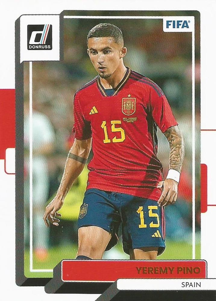 Yeremy Pino 2022 Panini Donruss Soccer 118