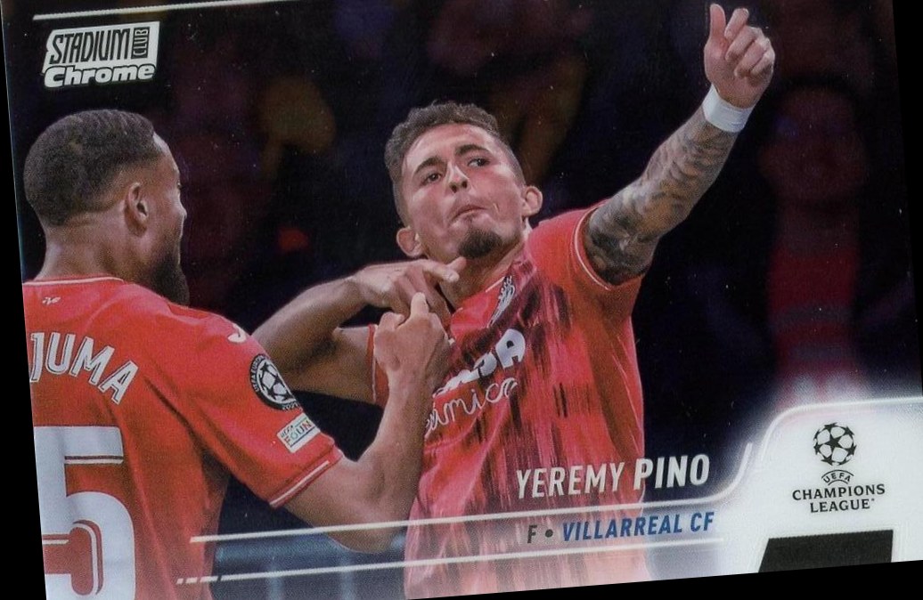 Yeremy Pino 2021 Topps Stadium Club Chrome UEFA 51