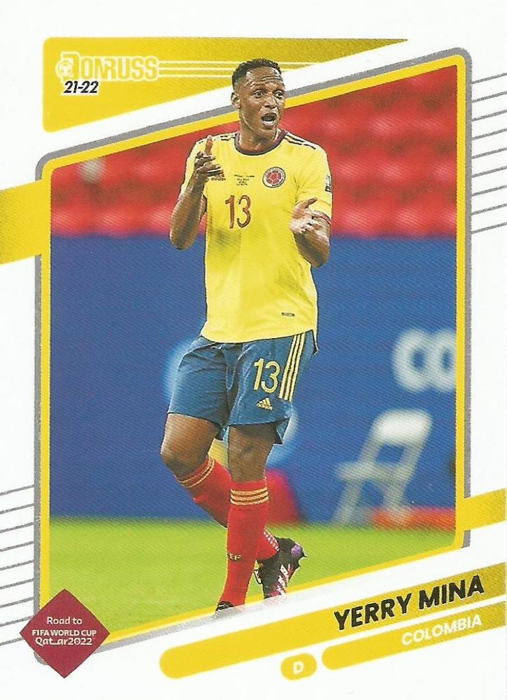 Yerry Mina 2021 Panini Donruss Soccer 29