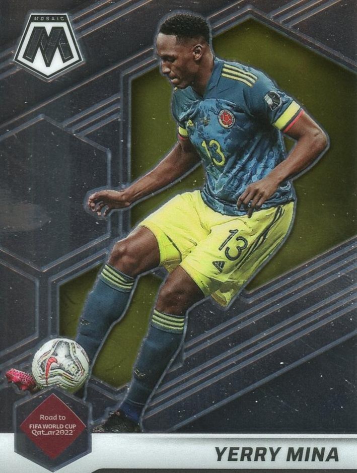 Yerry Mina 2021 Panini Mosaic Road to FIFA World Cup
