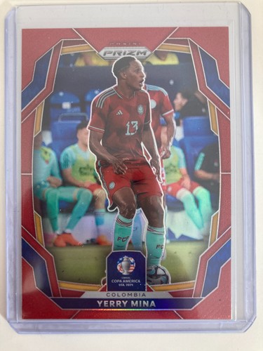 Yerry Mina 2024 Panini Prizm Red 121/199