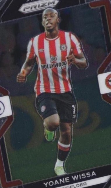 Yoane Wissa 2022 Panini Prizm Premier League 3