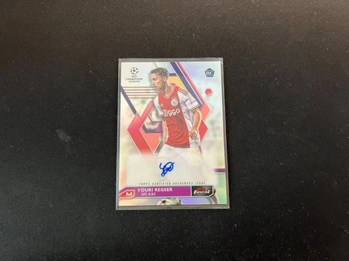 Youri Regeer 2023 Topps Finest Silver