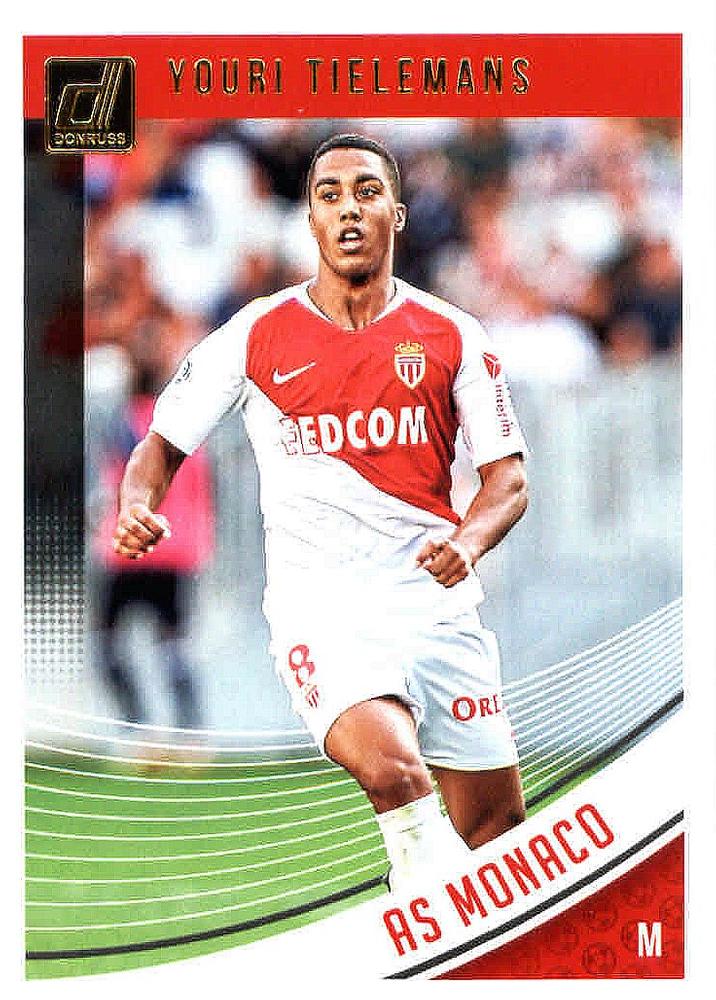 Youri Tielemans 2018 Panini Donruss Soccer 4