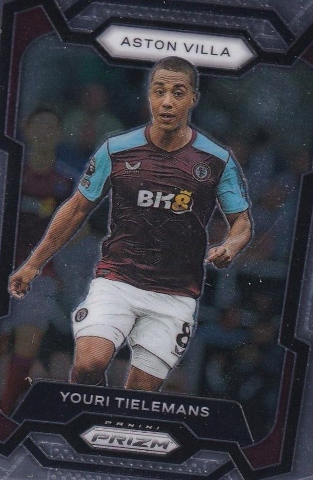 Youri Tielemans 2023 Panini Prizm Premier League