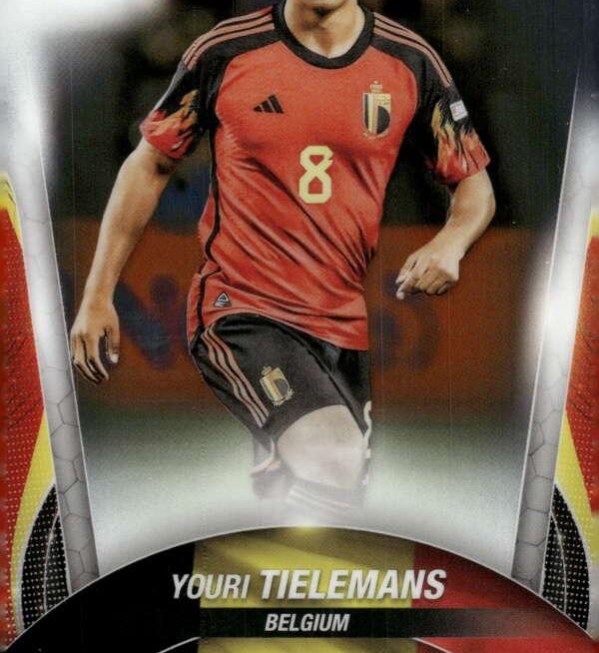Youri Tielemans 2024 Topps Chrome UEFA EURO