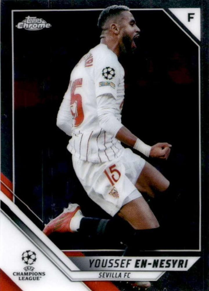 Youssef En-Nesyri 2021 Topps Chrome UCC 153