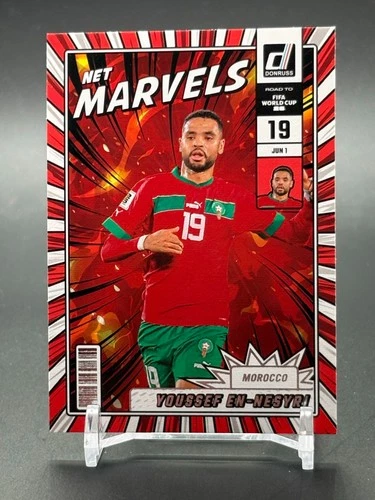 Youssef En-Nesyri 2025 Panini Donruss Road to FIFA World Cup Argento