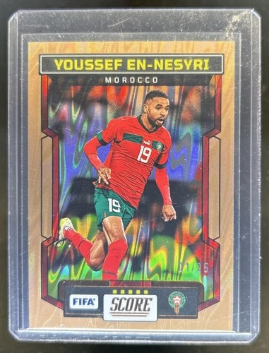 Youssef En-Nesyri 2023 Panini Score Bronze Swirl /25