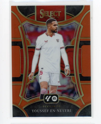 Youssef En-Nesyri 2023 Panini Select Orange Prizm /49