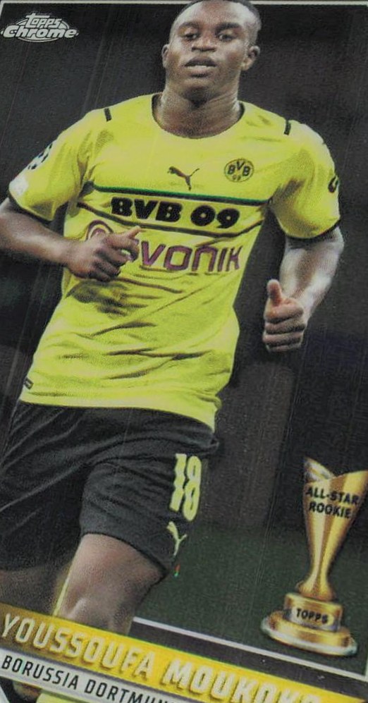 Youssoufa Moukoko 2021 Topps Chrome UCC 194