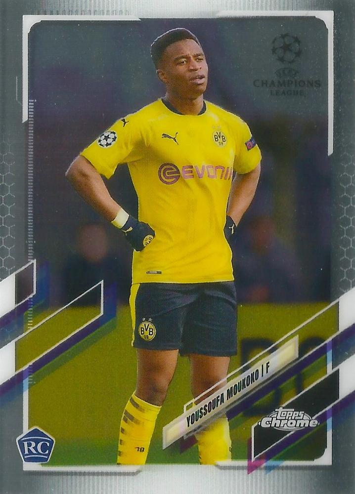 Youssoufa Moukoko 2020 Topps Chrome UCC 55