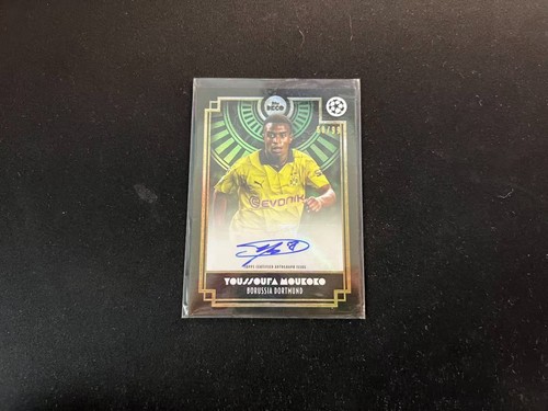 Youssoufa Moukoko 2022 Topps Deco UEFA Green 68/99
