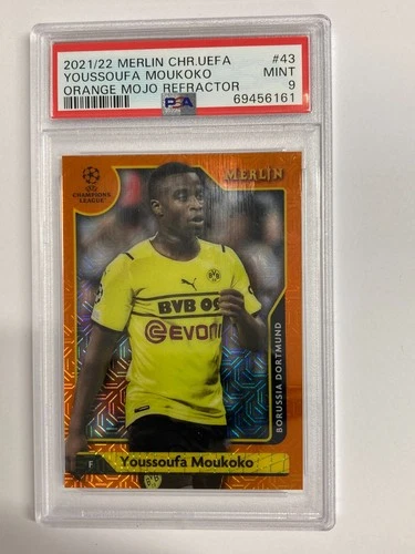 Youssoufa Moukoko 2021 Topps Merlin Chrome /25