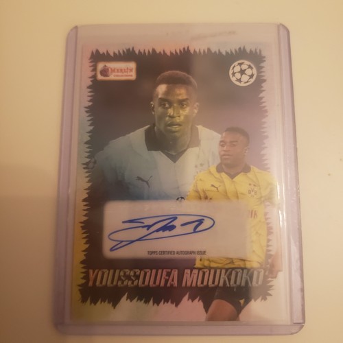 Youssoufa Moukoko 2024 Topps Merlin Heritage