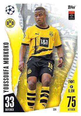 Youssoufa Moukoko 2023 Topps Match Attax UEFA Club Competitions