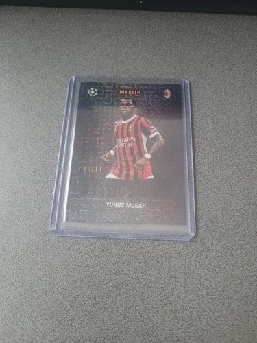 Yunus Musah 2024 Topps Merlin Chrome 09/10