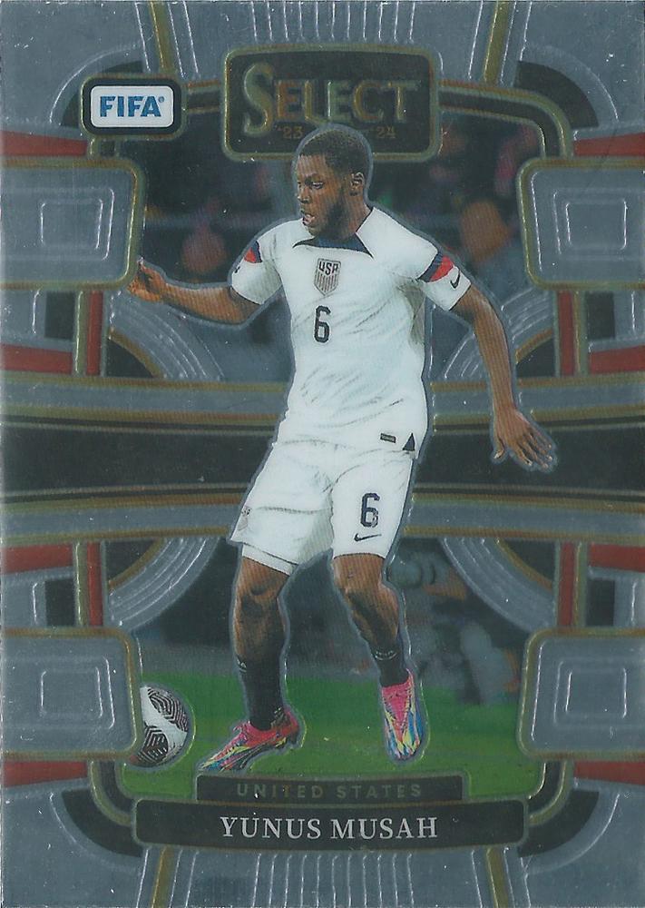 Yunus Musah 2023 Panini Select Green /5